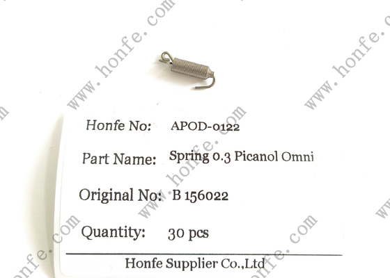 زنبرك B156022 Φ0.30 قطع غيار نول نفاث الهواء Picanol Delta / Omni