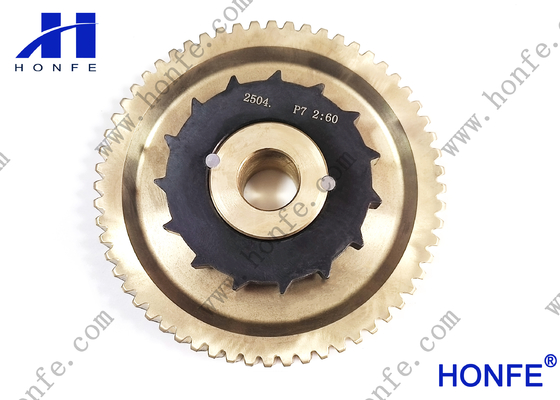 دودة تروس كروية 912510112 2:60 P7100 قطع غيار نول Sulzer Projectile