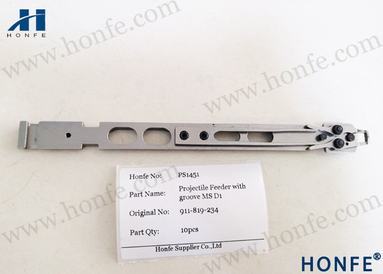 وحدة تغذية المقذوفات مع Groove MS D1 911819234 لآلات Sulzer