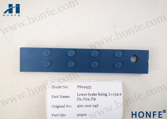 بطانة الفرامل السفلية 911327698/270006747 قطع غيار مقذوفات تلوح في الأفق لـ Sulzer P7100